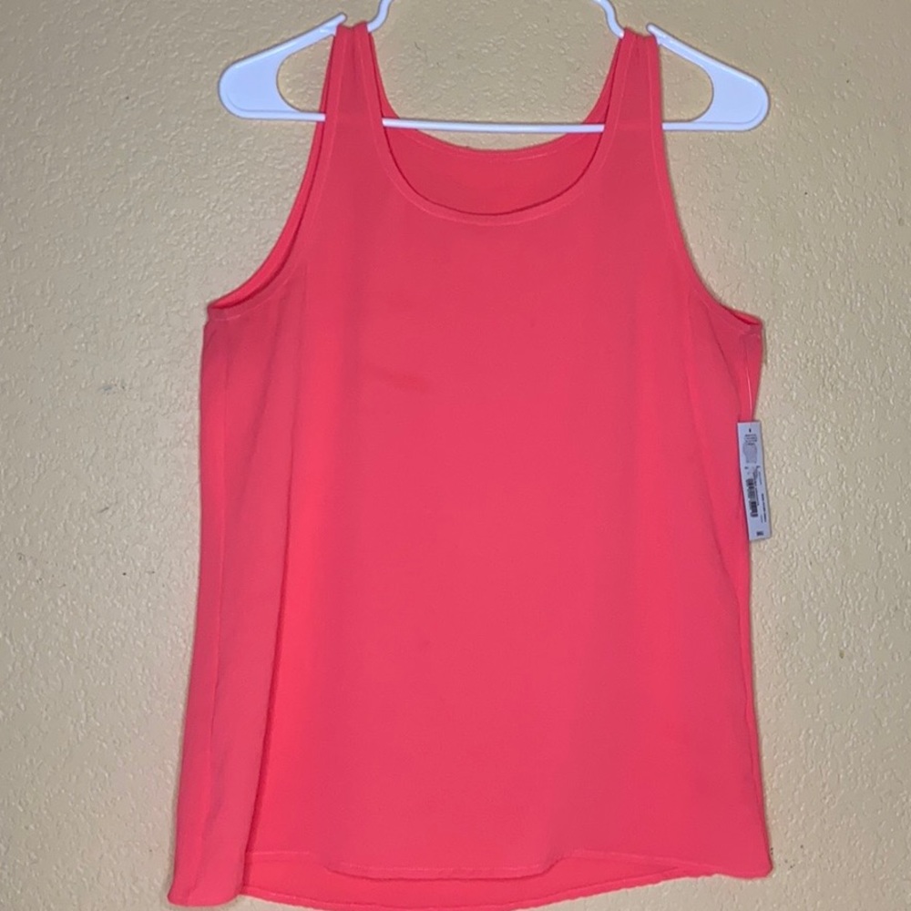 Worthington Bright Coral Sleeveless Top for Women